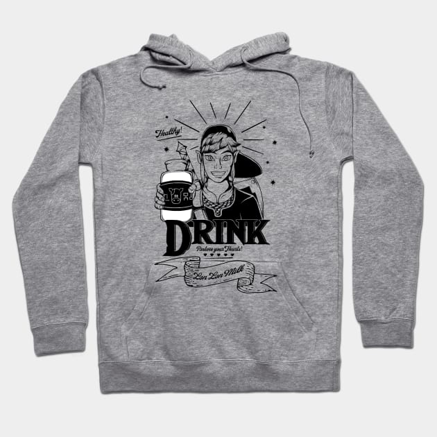 Drink Lon Lon Milk Hoodie by Tosky